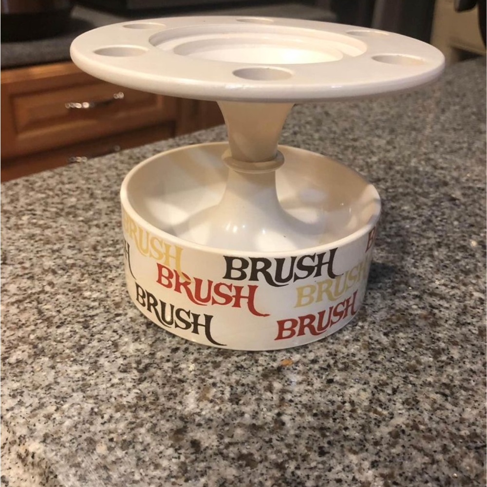 Vintage Brush Holder